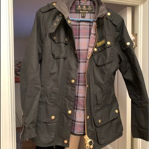 Barbour Tartan Coat